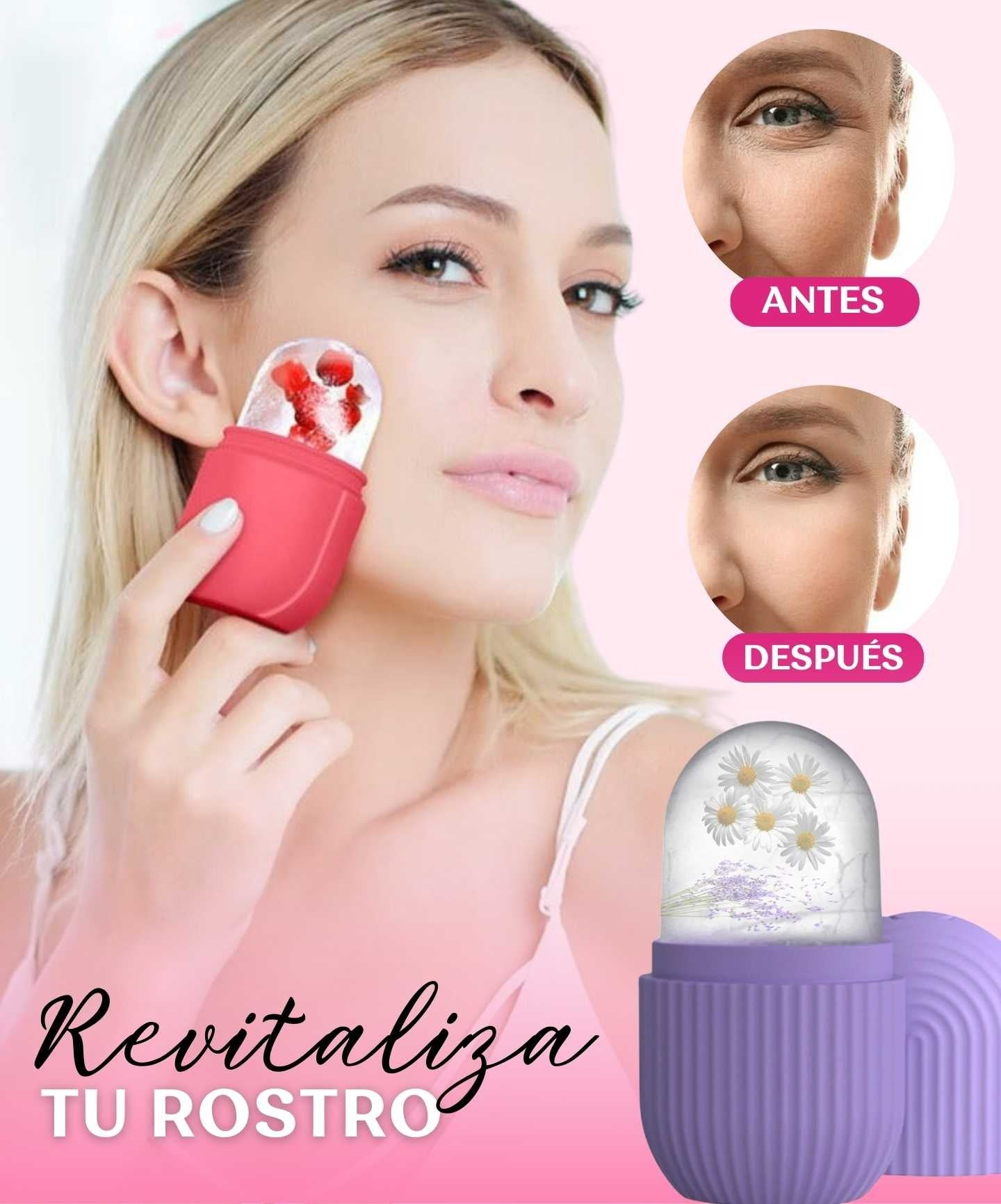 Beauty Ice Roller - ¡Descubre el Secreto para una Piel Fresca y Radiante en Minutos!✨