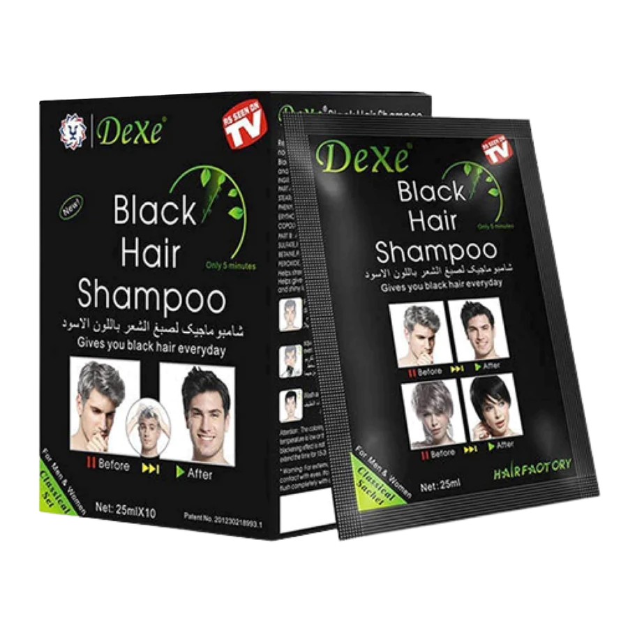 Shampoo para cabello negro