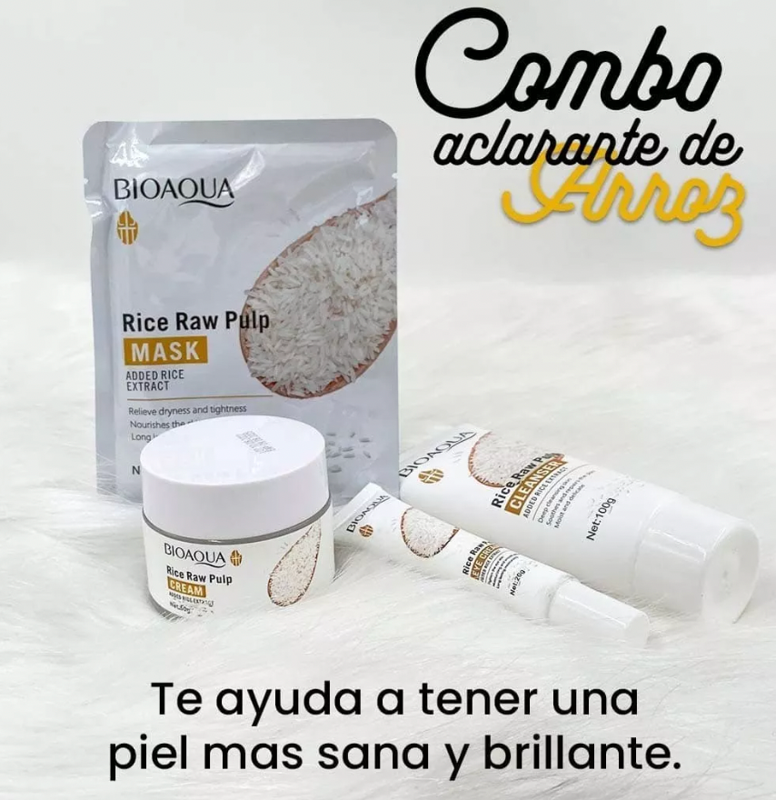 Kit de arroz Bioaqua x4